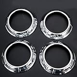 Opar Chrome Air Conditioning Vent Cover Trim for 2011 - 2017 Jeep Wrangler JK