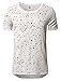 NITAGUT Men Boy Summer Cotton Tees Shirt Short Sleeve Star Printed T-Shirt
