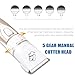Rantizon Pet Grooming Clipper Kits, Low Noise Rechargeable Hair Trimmer Dogs & Cats Cordless Electric Clippers Set Professional Grooming at Home Come With Scissors + Comb And 4 Extra Accessories