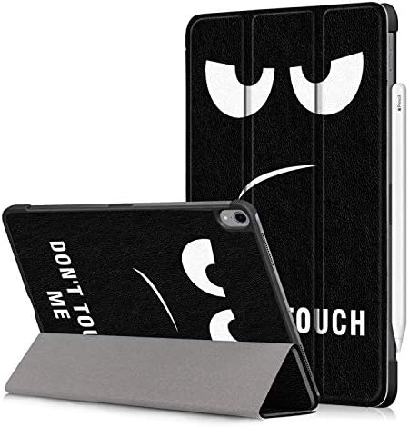 VinMas Premium Trifold Case for iPad Pro 11", [Rubber Cover] Slim Fit Leather Smart Case with Rubber Back Cover [Apple Pencil Charging Supported] Compatible with iPad Pro 11" 2018 (Big Eyes)