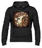 Steampunk Girl Mens Hoodie Small