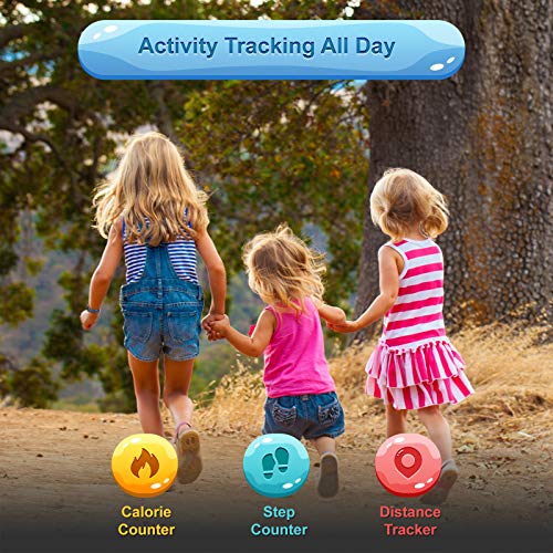 YoYoFit Kids Fitness Tracker with Heart Rate, Activity Tracker with