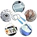 Vastar Professional 28 Inch Drain Snake Hair Catcher, Sink Dredge Pipeline Cleaner - Metal Drain Cleaning Tool for Bathroom Tubs, Toilet, Sink, Kitchen, Clogged Drains, Dredge Pipe, Sewers and More