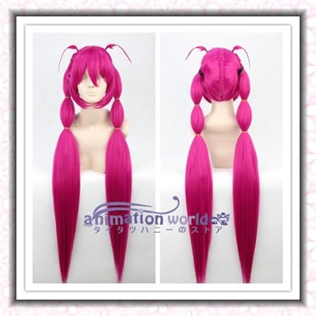 Amazon 高品質加厚コスプレウィッグ スマイルプリキュア Smile Pretty Cure 星空 みゆき ほしぞら みゆき キュアハッピー コスチューム コスプレ 仮装 通販