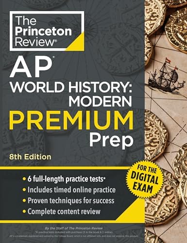 Amazon.com: Princeton Review AP World History: Modern Premium Prep