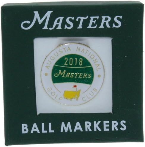 2018 Masters Golf Tournament Commemorative Ball Marker