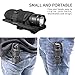 UltraFire WF-502B Single Mode 1000 Lumen Mini Tactical Led Flashlight Torch, and Duty Belt Flashlight Holster Holder with 360 Degrees Rotatable Clip