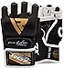 RDX MMA Gloves for Grappling Martial Arts | Genuine Cowhide Leather Mitts for Kickboxing, Sparring, Muay Thai, Cage Fighting, Punching Bag & Combat Training