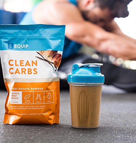 Sweet Potato Complex Carbohydrate Powder: Organic Paleo Clean Carb Supplement Best for Pre Workout Carbs for Fuel or Post Gym Workout Carbohydrates Recovery Drink Shakes. Gut Fiber and Low GI. Vegan - Thumbnail 6