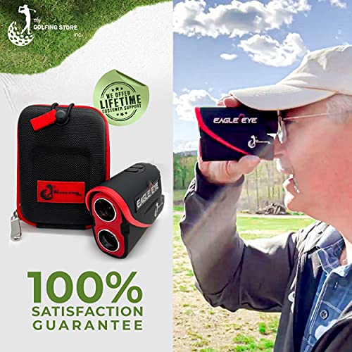 My Golfing Store Gen 3 Eagle Eye Laser Golf Rangefinder with Slope and