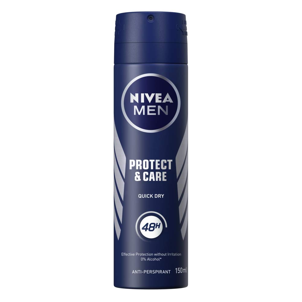 Nivea Men Protect & Care 48h Anti-Perspirant Spray, 150ml