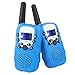 LeeKer LK-R018 Walkie Talkie for Kids 22CH LCD Display Flashlight VOX Function Two Way Radio Toys(Skyblue, 1 Pair)