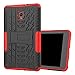 Tab A 8.0 T380 Case DWaybox Hybrid Rugged Heavy Duty Hard Back Case Cover with Kickstand for Samsung Galaxy Tab A 8.0 2017 SM-T380/T385 / Samsung Tab A2 S 2017 (Red)