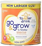 Similac Go and Grow Sensitive Non-gmo Milk Based Toddler Drink, Powder, 24 Ounce