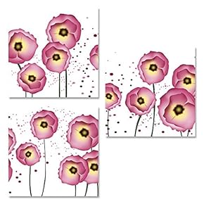 Canvas Wall Art Beautiful Pictures Collections Painting Artwork for Home Prints Framed - 12"x12"x3 Panels