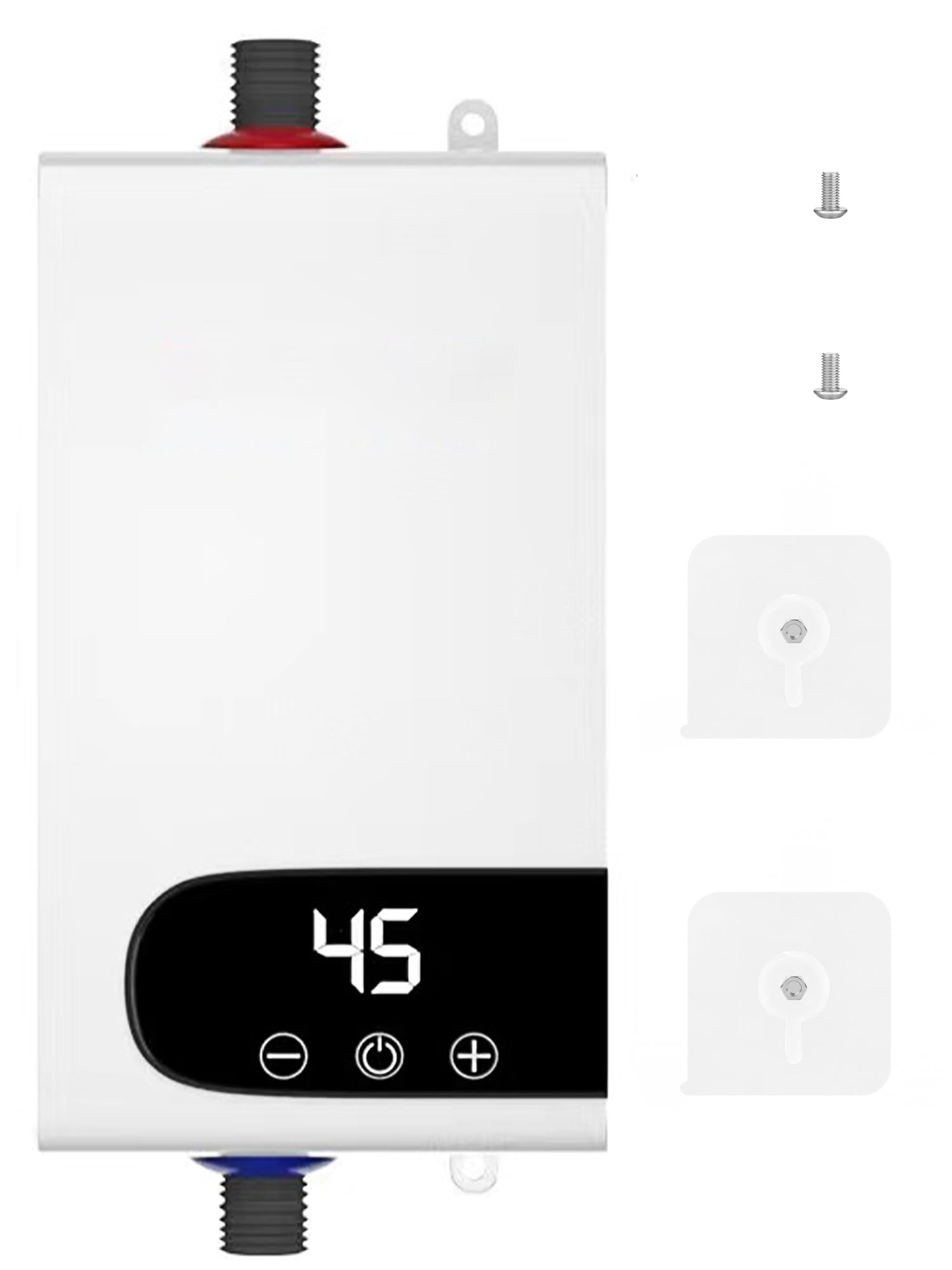 Photo 1 of Tankless Water Heater Electric Under Sink, 3500W Portable Hot Water Heater with Digital Display, Instant On-Demand Heater for Kitchen/Bathroom, 110V Compact Design, Energy Saving & Adjustable 85-140?