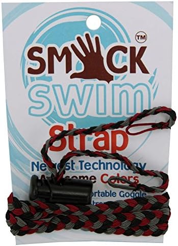 Smack Strap Braided Elastic Goggle Replacement Strap - Steel