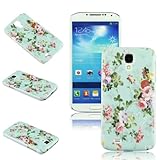 Voberry Vintage Retro Rose Flowers Hard Shell Skin Case Cover For Samsung galaxy S4 i9500(2)