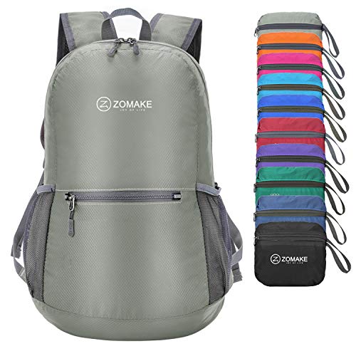 ZOMAKE Ultra Lightweight Packable Backpack Small Water Resistant Travel Hiking Daypack
