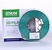 eSUN 3D 1.75mm Solid Green PETG 3D Printer Filament 1KG Spool (2.2lbs), Dimensional Accuracy +/- 0.03 mm, 1.75mm Solid Opaque Green