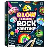 Kids Rock Painting Kit - Glow in The Dark - Arts