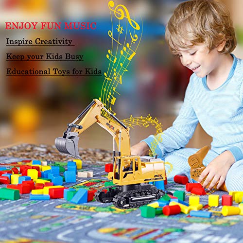 Tuptoel Remote Control Excavator Full Functional Construction Vehicle