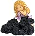Top Collection 4314 Little Mermaid in Thought Figurines,pink, black, flesh, purple