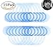 15 Pack Dental Retractor for Speak Game,Juliu C-SHAPE Teeth Whitening Intraoral Cheek Lip Retractors Mouth Opener ,Best Dental Tool Small & Medium for Adults & Kids