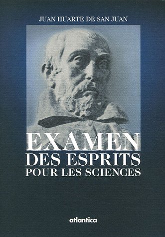 Examen des esprits pour les sciences