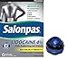 Salonpas LIDOCAINE and Harmony Massage Roller Ball Bundle! Salonpas Lidocaine 4% Pain Relieving Maximum Strength Gel Patch with Massage Roller Ball (COLORS VARY)