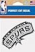 WinCraft NBA San Antonio Spurs Perfect Cut Color Decal, 4