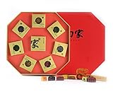 ONETANG Iridescent Moonlight Mooncake, 2018 Chinese Mooncake, Traditional Japanese Mooncake, MOMOYAMA Style Moon Cake, Assorted lava Mooncake, Moon Pie, Mid-Autumn Festival 17.63 Ounce (8 Pack)