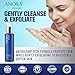 Anora Skincare Purifying Gel Cleanser, Sulfate-Free, Antioxidant-Rich Formula Protects, Gently Exfoliates, Removes Makeup, Dirt, Oil, Contains Aloe & Natural Ingredients (6.76 fl oz / 200 ml)