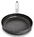 Ozeri Professional Series 10” Ceramic Earth Fry Pan, Hand Cast and Made in Germany - 100% Free of GenX, PFBS, Bisphenols, APEO, PFOS, PFOA, NMP and NEP, Black (ZP13-26)