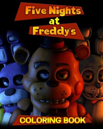 Five Nights at Freddy's: Coloring Book for Kids and Adults, Activity Book Paperback – 17 Nov 2017