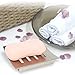 Modern Stainless Steel Bathroom Shower Soap Dish/Countertop Soap Tray with Drain Slots