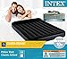 Intex Dura-Beam Standard Series Pillow Rest Classic Airbed with Internal Electric Pump, Queen