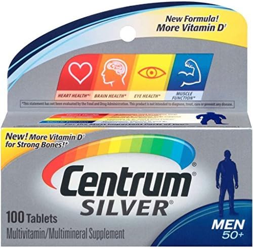 Centrum Silver Men's 50+ Tablets 100 Tablets by Centrum