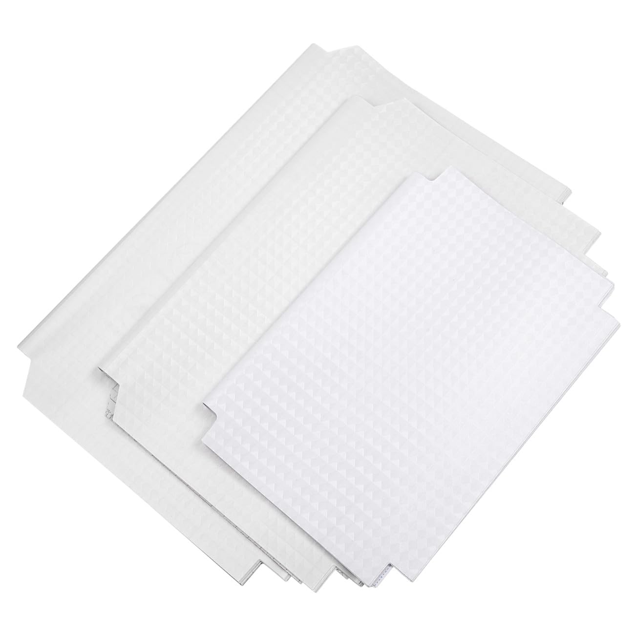 NUOBESTY 30Pcs Clear Book Cover Self Adhesive Film Waterproof Plastic Sleeve Protective Slipcase for School Office Book
