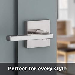Kwikset Satin Nickel 91540-001 Halifax Door Handle