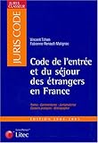 Image de Juris classeur, édition 2004 : Code de l'entrée et du séjour des étrangers en France (ancienne édition)