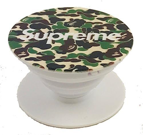 EVERMARKET Multi-Function Mounts and Stands, Expanding Stand Pop Grip Mount Sockets for iPhone, All Smartphones and Tablets (BATHING APE)
