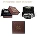 Falari Men's Crocodile Alligator Dress Belt Embossed Genuine Leather Strap Black 7021-BK-XL44
