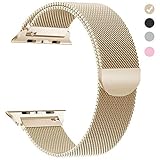 yamen Compatible for Apple Watch Band 38mm 40mm Women Milanese Loop for iwatch Band Series 2 3 4 Gold