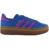Adidas Gazelle Bold Womens Shoes Size 6.5, Color: Blue/Purple/Gum
