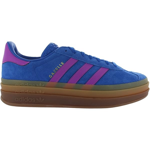 Amazon.com | adidas Gazelle Bold Womens Sneaker (Pink Navy Gum, 5.5) |  Fashion Sneakers
