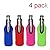 Amerzam Beer Bottle Coolies Extra Thick Neoprene Zipper Beer Bottle Cooler Sleeve