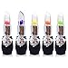 Jelly Lipstick with Flower Inside, Staron Magic Display Temperature Color Change Makeup Beauty Bright Crystal Jelly Lip Balm Moisturizer Lipsticks (A)