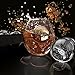Home-Complete Ice Ball Maker Mold - 4 Whiskey Ice Balls -Premium Round Spheres Tray