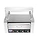 5200 Great Northern 9 Roller Grilling Machine | Bun Warmer | Cover | 24 Hot Dogs